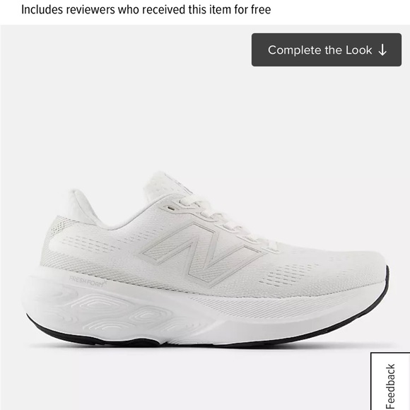 New Balance Fresh Foam 1080 Women's White Sneakers - Picture 1 of 8
